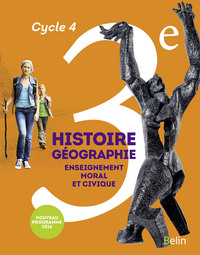 Histoire Géographie EMC, Chaudron 3e, Livre de l'élève - Petit format