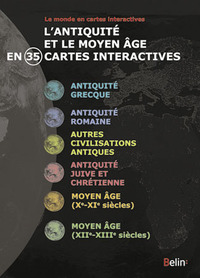 Cartes Interactives De l'Antiquité au Moyen-Age en 35 cartes - CD rom