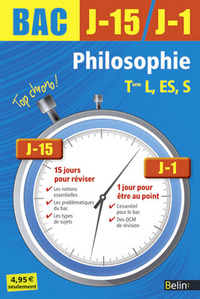 J-15 J-1 Philosophie Terminale L, ES, S