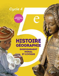 Histoire Géographie EMC, Chaudron 5e, Livre de l'élève - Petit format