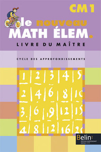 Le Nouveau Math Élem. CM1