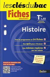 CLES DU BAC FICHES HISTOIRE TERM L ES