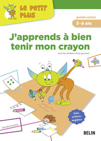 J'apprends à  bien tenir mon crayon