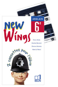 New wings Anglais 6e, Coffret 2 K7 / élève