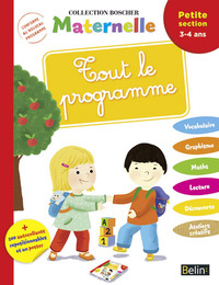 Tout le programme - Petite section