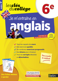 Je m'entraîne en anglais - 6ème