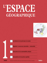 L'Espace géographique n° 1