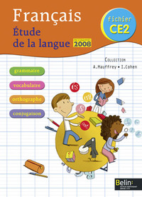 Etude de la langue CE2, Fichier de l'élève