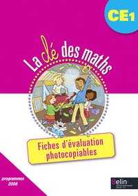 La clé des maths CE1, Fiches d'évaluation photocopiables