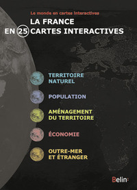 Cartes Interactives La France en 25 cartes - CD rom