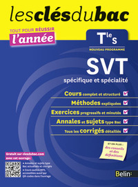 CLES DU BAC TTE L'ANNEE SVT TERM S