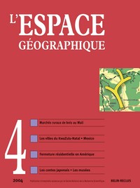 L'espace géographique - N°4