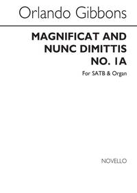 ORLANDO GIBBONS: MAGNIFICAT AND NUNC DIMITTIS (GREGORIAN TONES) SATB/ORGAN CHANT
