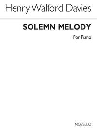 H. WALFORD DAVIES: SOLEMN MELODY (PIANO) PIANO