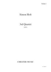 SIMON HOLT: 3RD QUARTET (PARTS)