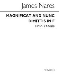 JAMES NARES: MAGNIFICAT AND NUNC DIMITTIS IN F CHANT