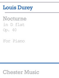 LOUIS DUREY: NOCTURNE IN D FLAT, OP.40 PIANO