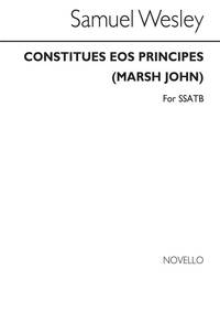 SAMUEL WESLEY: CONSTITUES EOS PRINCIPES CHANT