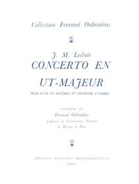 JEAN MARIE LECLAIR: CONCERTO EN UT MAJEUR