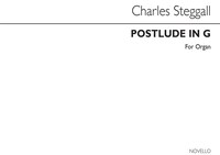 STEGGALL, C POSTLUDE IN G ORGAN