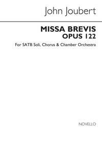 JOHN JOUBERT: MISSA BREVIS, OP.122 (VOCAL SCORE) CHANT