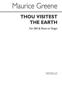 MAURICE GREENE: THOU VISITEST THE EARTH (SSA)