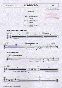 PETER MAXWELL DAVIES: A SELKIE TALE TRUMPET PART TROMPETTE