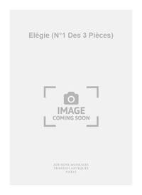 LUCIEN WURMSER: ELEGIE (N 1 DES 3 PIECES) PIANO