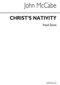 JOHN MCCABE: CHRIST'S NATIVITY (VOCAL SCORE) CHANT