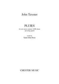 JOHN TAVENER: PLUIES (FULL SCORE) CHANT