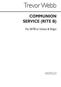 TREVOR WEBB: COMMUNION SERVICE (RITE B) CHANT