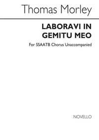 THOMAS MORLEY: LABORAVI IN GEMITU MEO (ED. LIONEL PIKE) CHANT