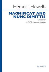 HERBERT HOWELLS - MAGNIFICAT & NUNC DIMITTIS - GLOUCESTER (SATB/ORGAN) CHANT