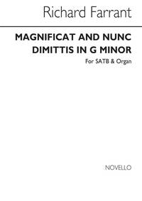 FARRANT, MAGNIFICAT & NUNC DIMITTIS IN G MINOR VOCAL SCORE CHANT