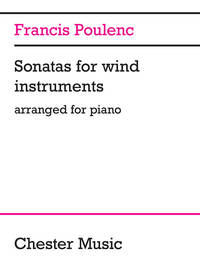 FRANCIS POULENC: SONATAS FOR WIND INSTRUMENTS (ARRANGED FOR PIANO) PIANO