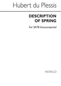 HUBERT DU PLESSIS: DESCRIPTION OF SPRING CHANT