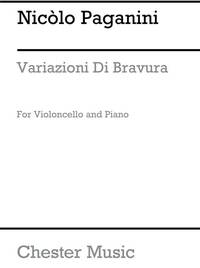 NICCOLO PAGANINI: VARIAZIONI DI BRAVURA ON ONE STRING (CELLO/PIANO)