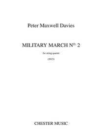 PETER MAXWELL DAVIES: MILITARY MARCH NO.2 (SCORE/PARTS)