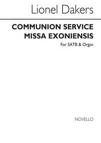 DAKERS COMMUNION SERVICE MISSA EXONIENSIS SATB/ORGAN CHANT