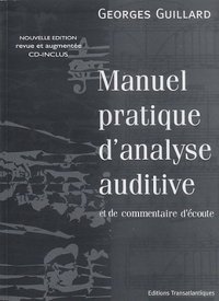 GEORGES GUILLARD: MANUEL PRATIQUE D'ANALYSE AUDITIVE