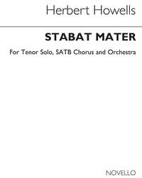 HERBERT HOWELLS: STABAT MATER (FULL SCORE) CHANT