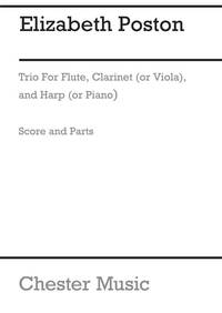 POSTON: TRIO (SCORE AND PARTS)
