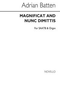 BATTEN: MAGNIFICAT & NUNC DIMITTIS (3RD VERSE SERVICE) FOR SATB CHORUS CHANT