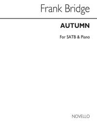 FREDERICK BRIDGE: AUTUMN SATB/PIANO CHANT