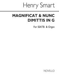 SMART MAGNIFICAT AND NUNC DIMITTIS IN G SSATB/ORGAN CHANT