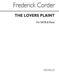 F.. CORDER: THE LOVER'S PLAINT SATB/PIANO CHANT