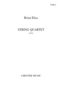 BRIAN ELIAS: STRING QUARTET (PARTS)