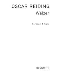 OSKAR RIEDING: WALTZ FOR VIOLIN AND PIANO OP.22 NO.2