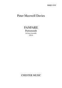 PETER MAXWELL DAVIES: FANFARE; PORTSMOUTH (PARTS)