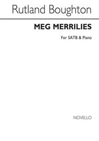 RUTLAND BOUGHTON: MEG MERRILIES SATB/PIANO CHANT